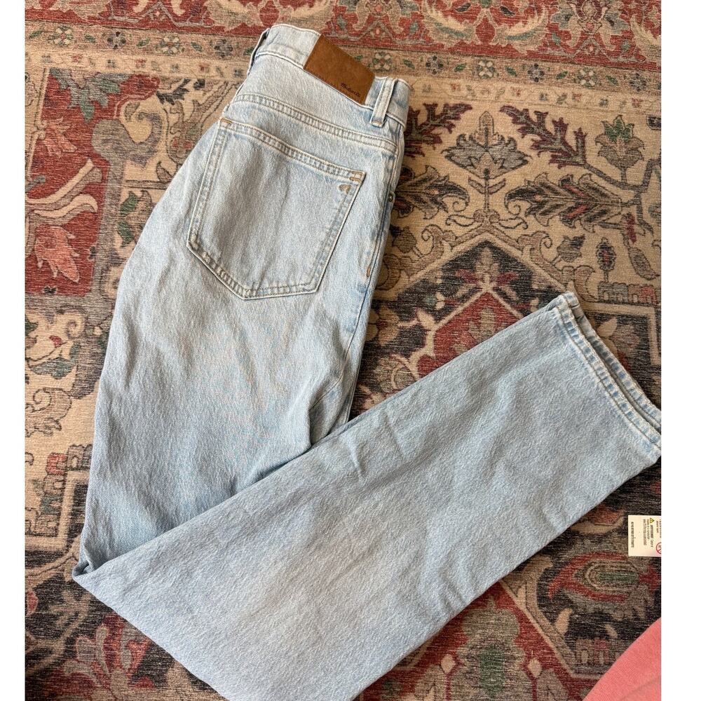 Madewell The Dean Easy Straight Jeans Size 25